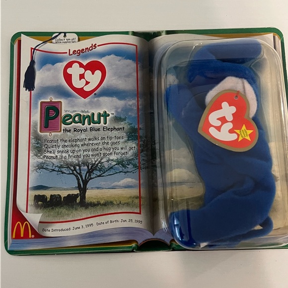 TY Beanie Baby “Peanut” the Elephant Collection. - Picture 13 of 17